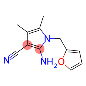 2-氨基-1-(呋喃-2-基甲基)-4,5-二甲基-1h-吡咯-3-腈