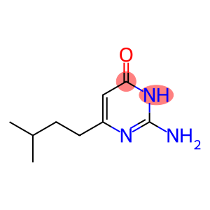 2-氨基-6-(3-甲基丁基)嘧啶-4(3H)-酮