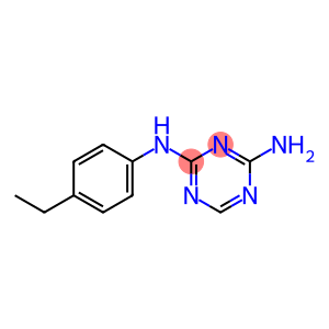 N-(4-乙基苯基)-1,3,5-三嗪-2,4-二胺