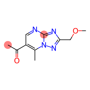 1-[2-(甲氧基甲基)-7-甲基[1,2,4]三唑并[1,5-A]嘧啶-6-基]乙酮