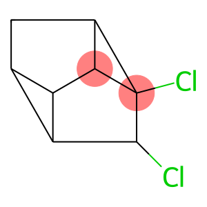 Dicyclopropa[cd,gh]pentalene, 1,1a-dichlorooctahydro-, (1-alpha-,1a-alpha-,1b-alpha-,2a-alpha-,2b-alpha-,2c-alpha-,2d-alpha-)- (9CI)