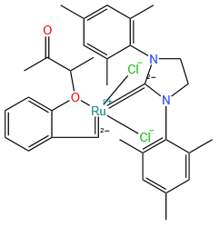 [1,3-双(2,4,6-三甲基苯基)-2-咪唑烷亚基][[2-(1-甲基-2-氧代丙氧基)苯基]亚甲基]二氯化钌