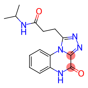 3-(4-Oxo-4,5-dihydro[1,2,4]triazolo[4,3-a]quinoxalin-1-yl)-N-(propan-2-yl)propanamide