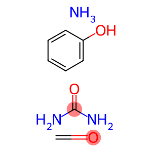 Urea, polymers with formaldehyde, phenol and sulfonated methylated phenol, ammonium salts