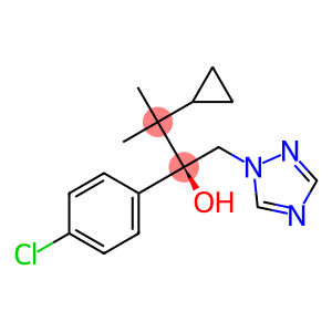 1H-1,2,4-Triazole-1-ethanol, α-(4-chlorophenyl)-α-(1-cyclopropyl-1-methylethyl)-, (αR)-