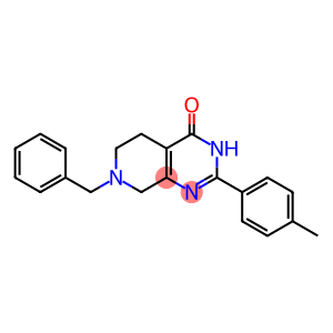 7-benzyl-2-(4-methylphenyl)-3H,4H,5H,6H,7H,8H-pyrido[3,4-d]pyrimidin-4-one