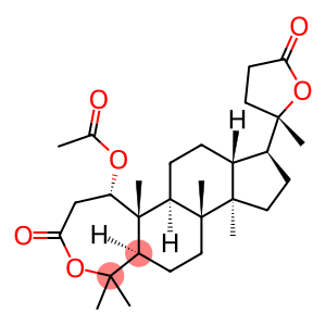 (+)-1β-Acetyloxy-20-hydroxy-4a,4a,8,14-tetramethyl-3-oxo-A-homo-18-nor-4-oxa-5α-cholane-24-oic acid γ-lactone