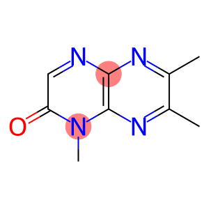 2(1H)-Pteridinone,1,6,7-trimethyl-(6CI)