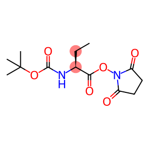 Butanoic acid, 2-[[(1,1-dimethylethoxy)carbonyl]amino]-, 2,5-dioxo-1-pyrrolidinyl ester, (2S)-