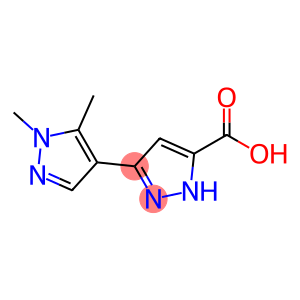 5-(1,5-二甲基-1H-吡唑-4-基)-1H-吡唑-3-羧酸