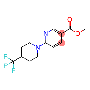 methyl 6-[4-(trifluoromethyl)piperidino]nicotinate