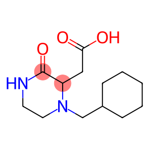 [1-(cyclohexylmethyl)-3-oxo-2-piperazinyl]acetic acid