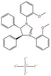 (4S,5S)-1,3-双(2-甲氧基苯基)-4,5-二苯基-4,5-二氢-1H-咪唑-3-鎓 四氟硼酸盐