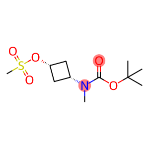 CIS-3-((TERT-BUTOXYCARBONYL)(METHYL)AMINO)CYCLOBUTYL METHANESULFONATE