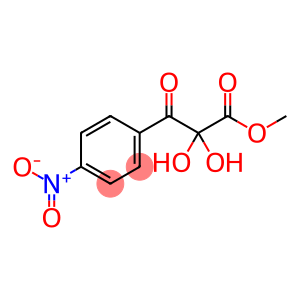 methyl 2,2-dihydroxy-3-(4-nitrophenyl)-3-oxopropanoate