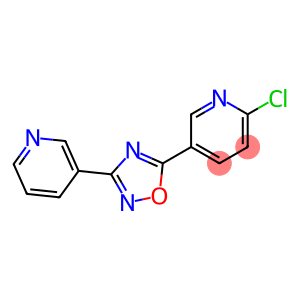 2-chloro-5-[3-(3-pyridinyl)-1,2,4-oxadiazol-5-yl]Pyridine