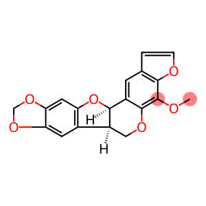 [6aR,12aR,(-)]-6aα,12aα-Dihydro-4-methoxy-6H-[1,3]dioxolo[5,6]benzofuro[3,2-c]furo[3,2-g][1]benzopyran