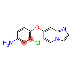 3-chloro-4-(imidazo[1,2-a]pyridin-7-yloxy)aniline