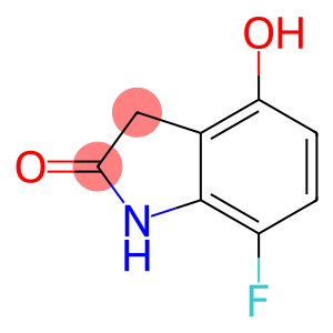 7-fluoro-1,3-dihydro-4-hydroxy-2H-Indol-2-one