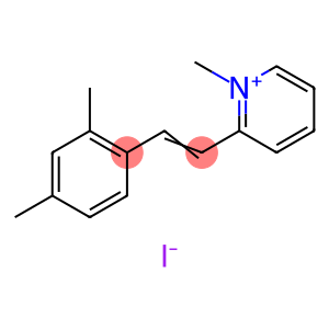 2-(2,4-DIMETHYLSTYRYL)-1-METHYLPYRIDINIUM IODIDE