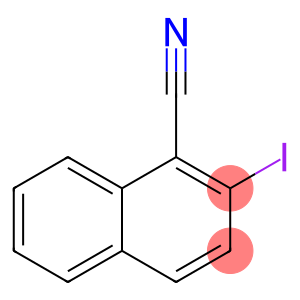 1-Naphthalenecarbonitrile, 2-iodo-