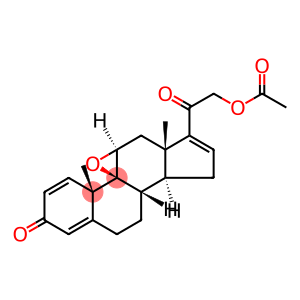 2-[(1S,2S,10S,11S,15S,17S)-2,15-dimethyl-5-oxo-18-oxapentacyclo[8.8.0.0^{1,17}.0^{2,7}.0^{11,15}]octadeca-3,6,13-trien-14-yl]-2-oxoethyl acetate