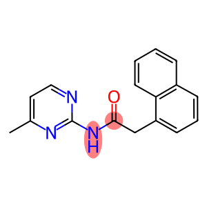 N-(4-methyl-2-pyrimidinyl)-2-(1-naphthyl)acetamide