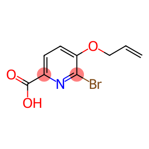 5-(allyloxy)-6-bromo-2-pyridinecarboxylic acid