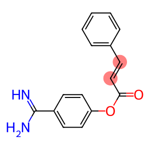 4-Amidinophenyl cinnamate