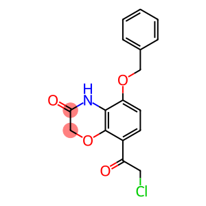 5-(benzyloxy)-8-(2-chloroacetyl)-3,4-dihydro-2H-1,4-benzoxazin-3-one