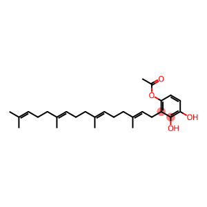 4-Acetoxy-3-geranylgeranyl-1,2-dihydroxybenzene