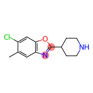 6-Chloro-5-methyl-2-(piperidin-4-yl)benzo[d]oxazole