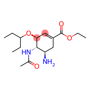 ethyl   (3S,4S,5R)-4-acetamido-5-amino-3-(pentan-3-yloxy)cyclohex-1-ene-1-carboxylate