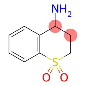 1,1-dioxido-3,4-dihydro-2H-1-benzothiopyran-4-amine hydrochloride