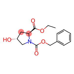 (4R)-1-Benzyl 2-ethyl 4-hydroxypyrrolidine-1,2-dicarboxylate