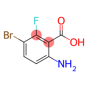 Benzoic acid, 6-amino-3-bromo-2-fluoro-