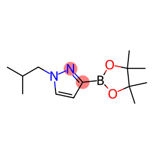 1H-Pyrazole, 1-(2-Methylpropyl)-3-(4,4,5,5-tetraMethyl-1,3,2-dioxaborolan-2-yl)-