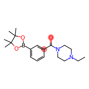 Methanone, (4-ethyl-1-piperazinyl)[3-(4,4,5,5-tetramethyl-1,3,2-dioxaborolan-2-yl)phenyl]-