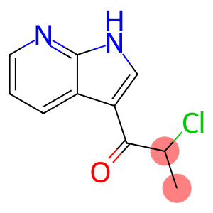 2-氯-1-{1H-吡咯并[2,3-B]吡啶-3-基}丙烷-1-酮