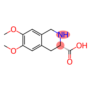 (S)-6,7-Dimethoxy-1,2,3,4-Tetrahydro-3-Isoquinolinecarboxylic Acid Hydrochloride