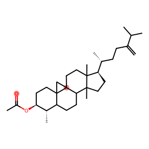 4α,14-Dimethyl-9β,19-cyclo-5α-ergost-24(28)-en-3β-ol acetate