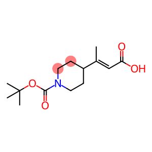 (E)-3-(1-tert-butoxycarbonyl-4-piperidyl)but-2-enoic acid