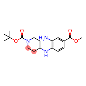 叔丁基4-[2-氨基-4-(甲氧基羰基)-苯氨基]哌啶-1-羧酸盐