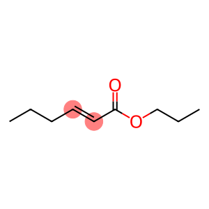 (E)-2-Hexenoic acid propyl ester