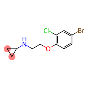 N-[2-(4-bromo-2-chlorophenoxy)ethyl]cyclopropanamine