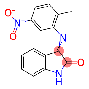 (3E)-3-[(2-methyl-5-nitrophenyl)imino]-1,3-dihydro-2H-indol-2-one