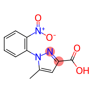 1H-Pyrazole-3-carboxylic acid, 5-methyl-1-(2-nitrophenyl)-