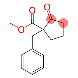 Cyclopentanecarboxylic acid, 2-oxo-1-(phenylmethyl)-, methyl ester