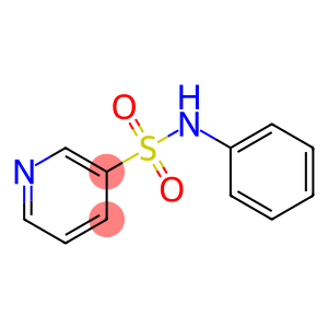 3-Pyridinesulfonamide, N-phenyl-