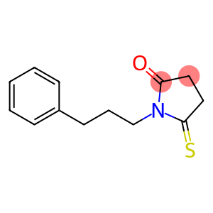 2-Pyrrolidinone,  1-(3-phenylpropyl)-5-thioxo-